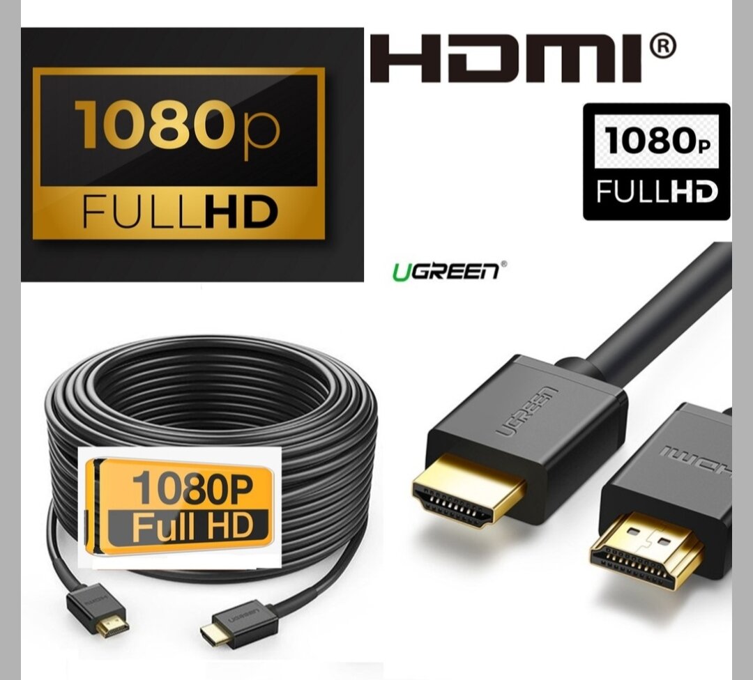 Cáp hdmi 10m ugreen ug-10110 chính hãng hỗ trợ 3d, 4k*2k full hd 1080