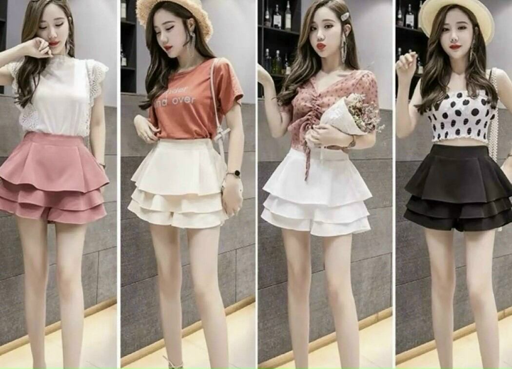 VÁY QUẦN XOÈ TẦNG FORM 50KG(NA)