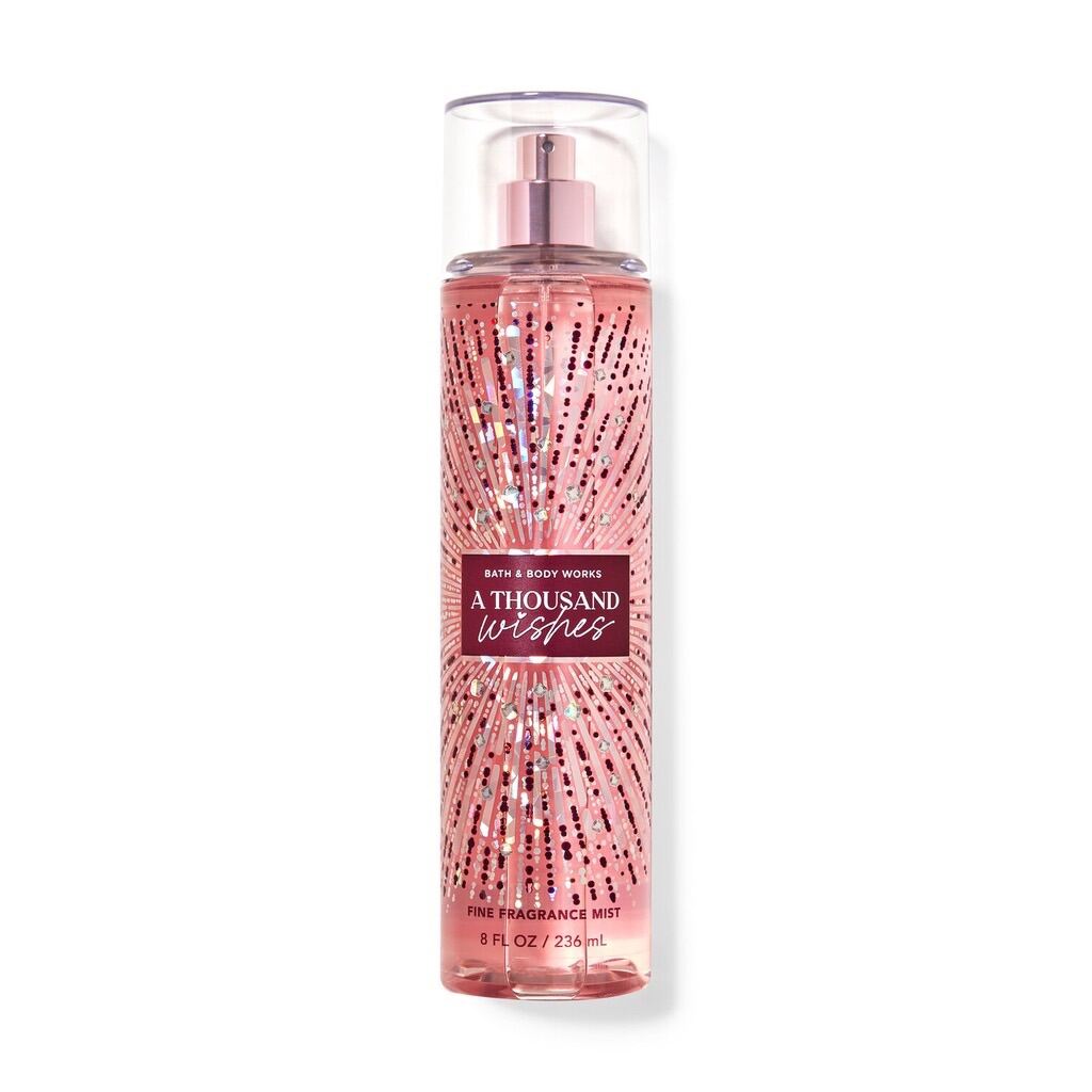 Sản Phẩm  Xịt Thơm Toàn Thân Lưu Hương Mịn Da Bath & Body Works - A Thousand Wishes 236ml