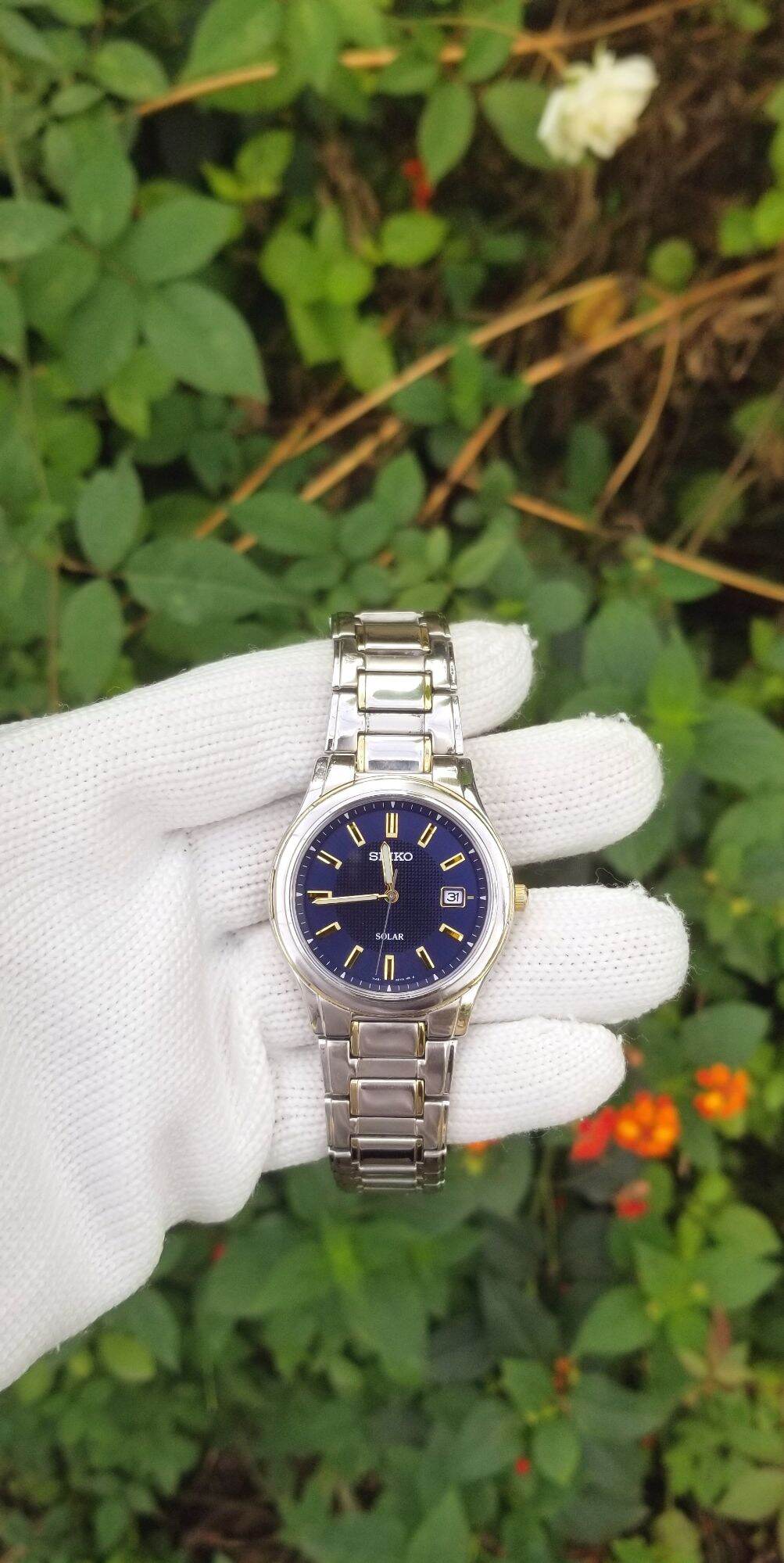 Đồng Hồ Nam Seiko Pin Solar chính hãng