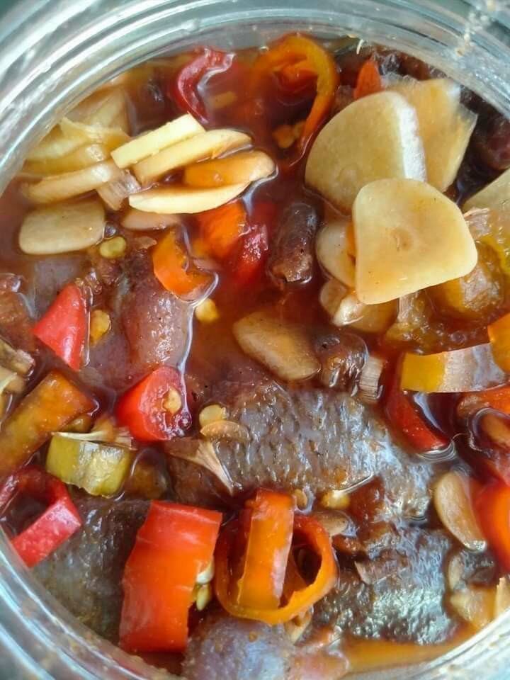 Mắm chua cá rô cá sặc mềm xương (hủ 1kg)
