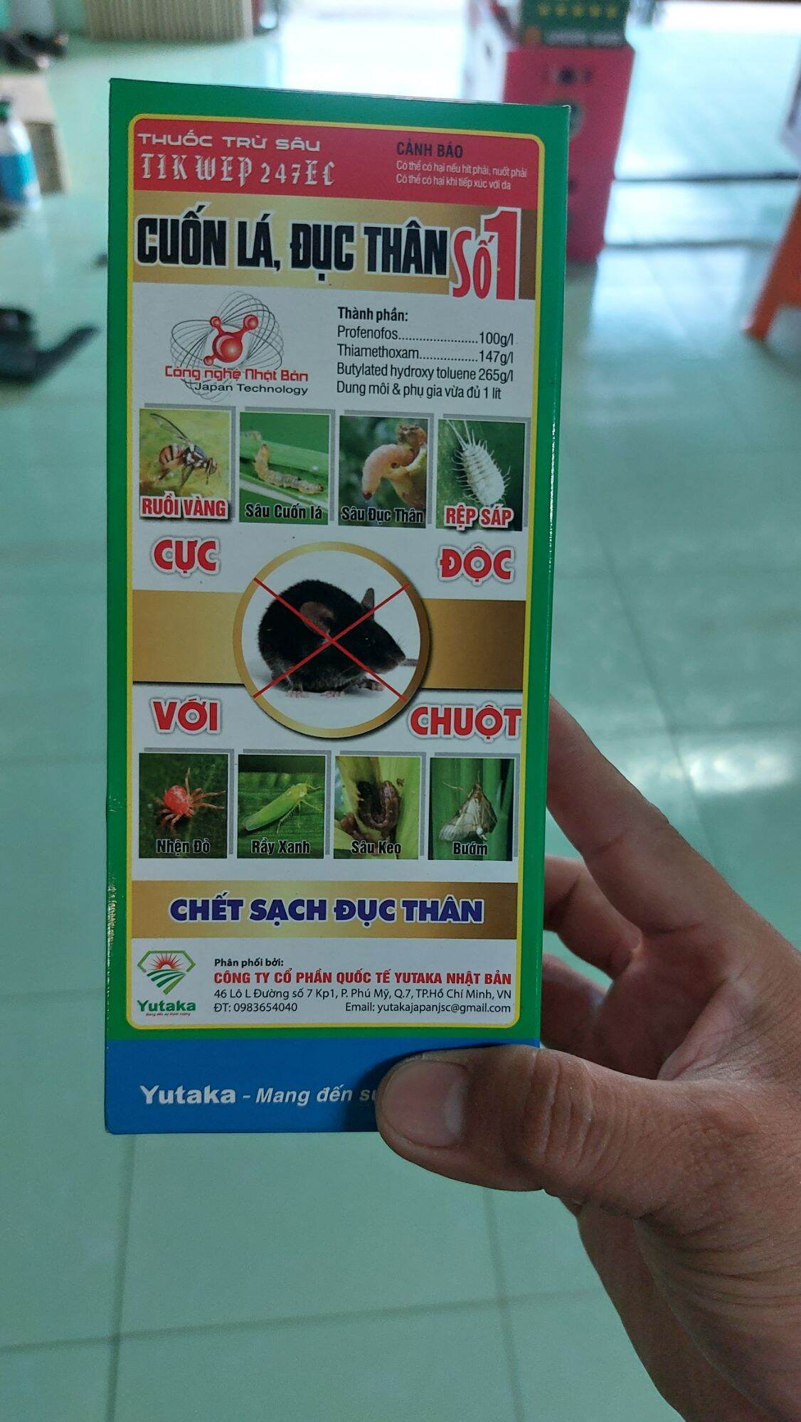 Thuốc trừ sâu AKULAGOLD 400ML