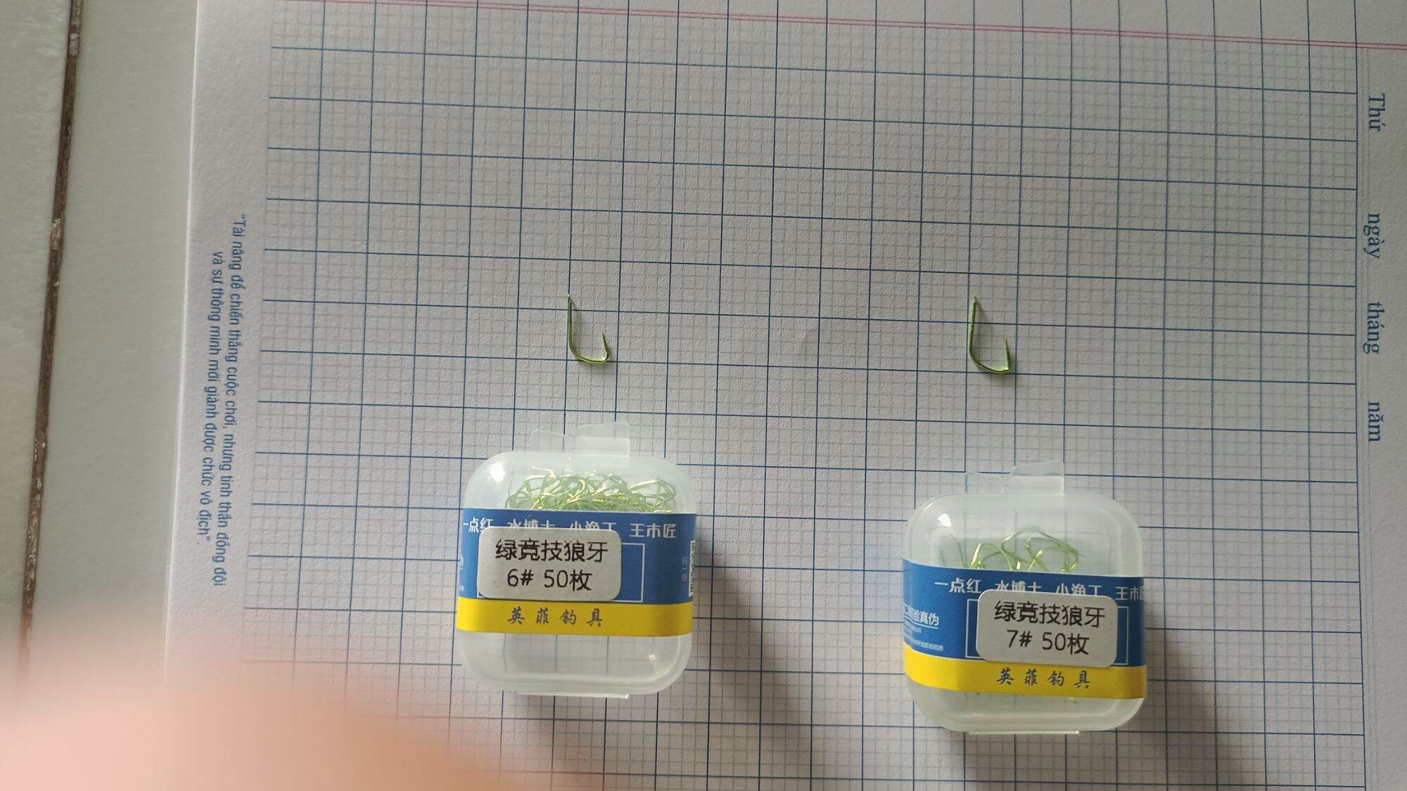 Lưỡi câu cá nanh sói 35k\1hộp 50 chiếc