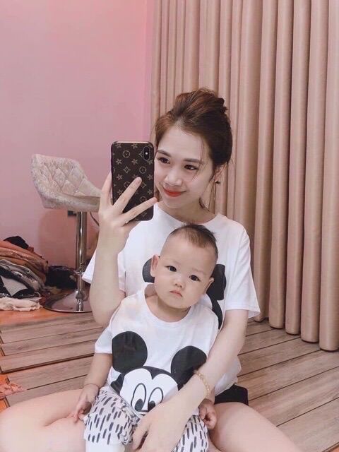 Áo Cặp Cho Mẹ Và Bé Siêu Dễ Thương
