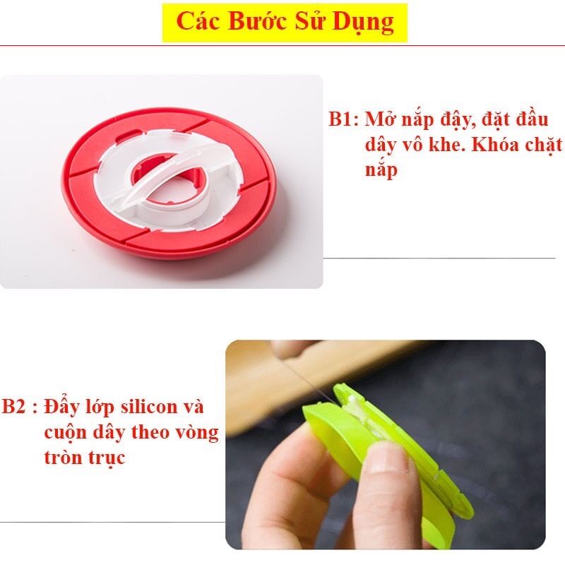 Combo 2 Trục Câu Đài Silicon
