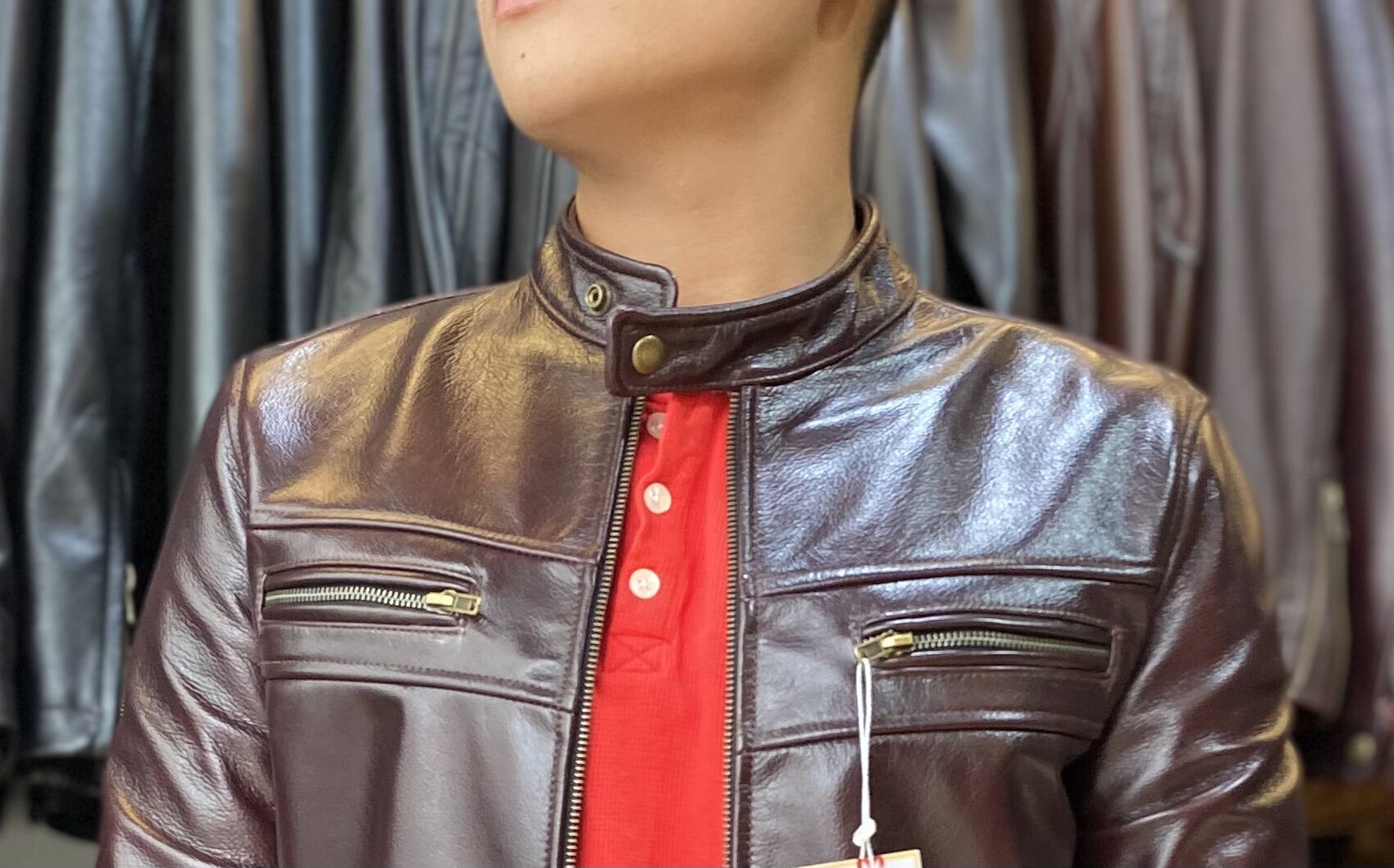 Áo da bò nam cao cấp
