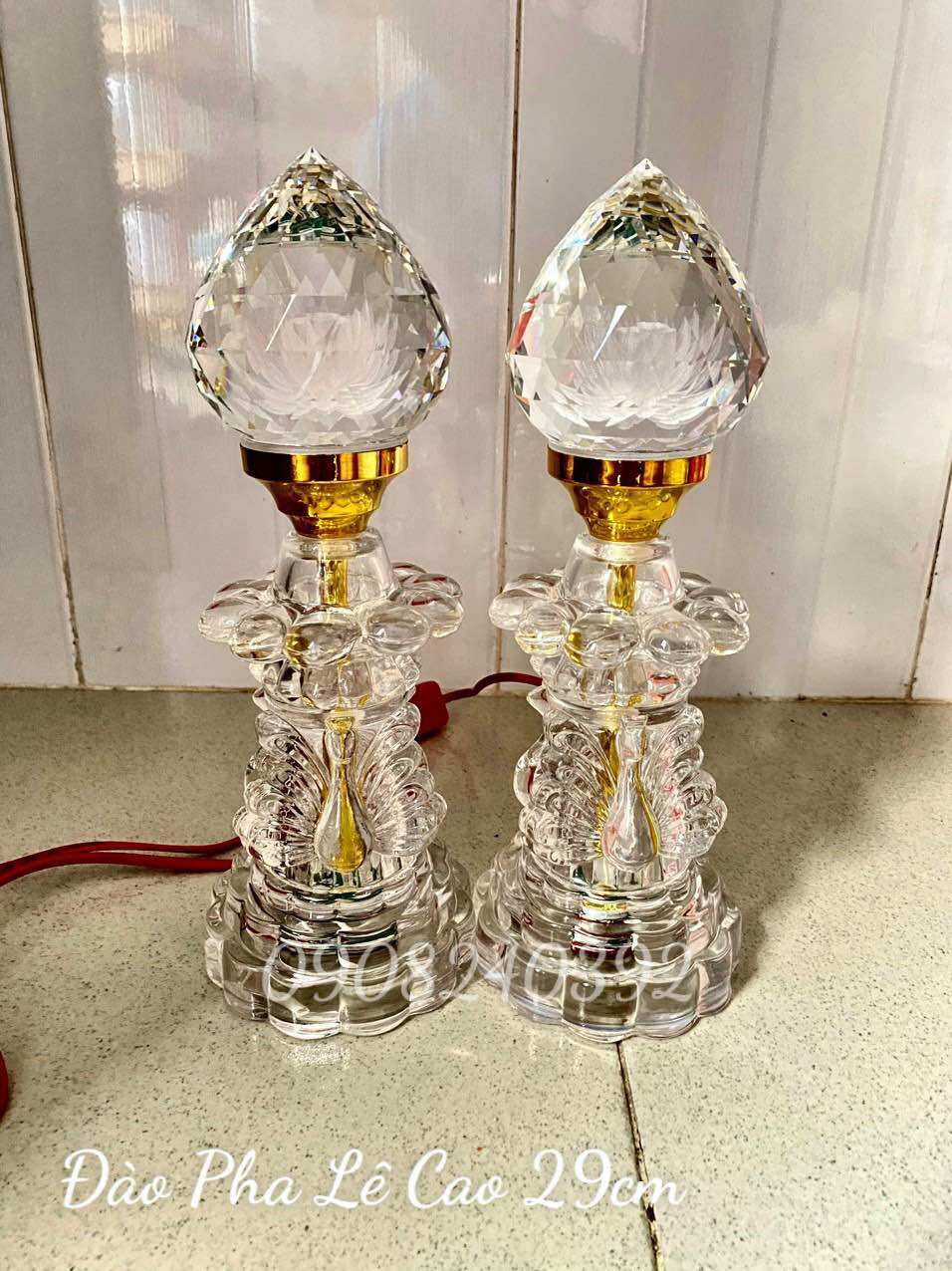✨ ĐÈN ĐÀO PHA LÊ CAO CẤP CAO 29Cm