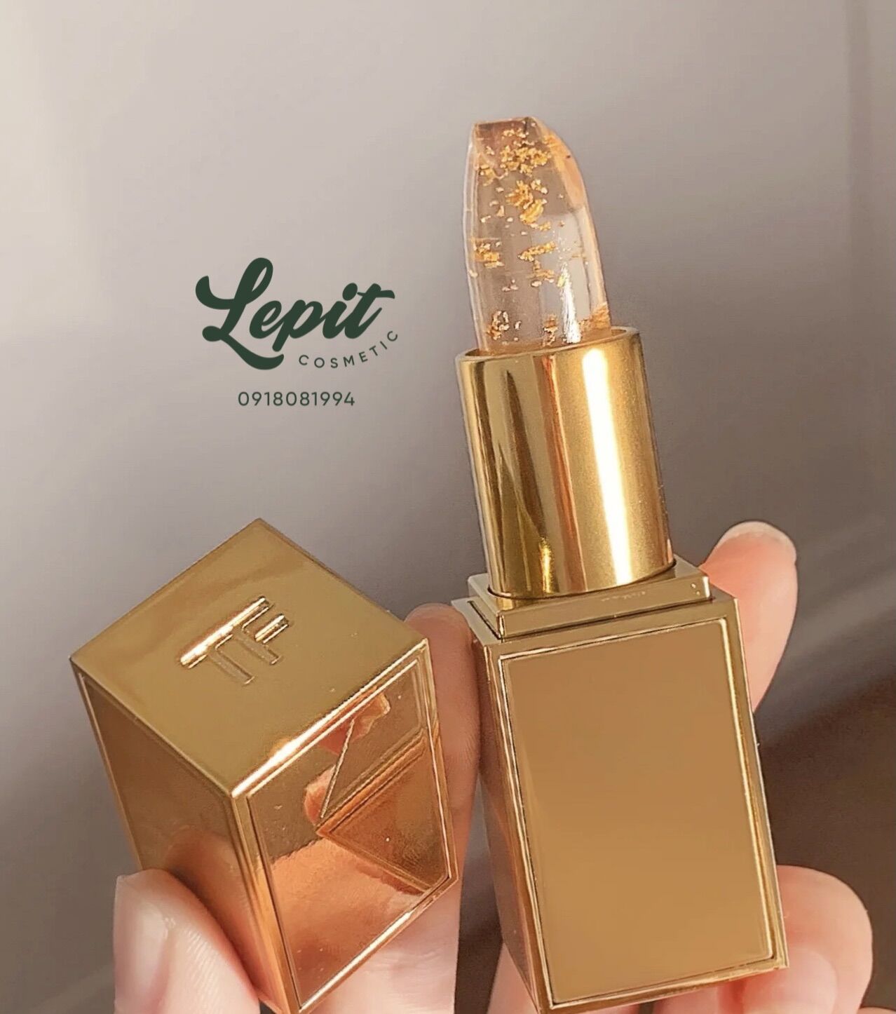 Son dưỡng tom ford 24k gold z09 soleil lip blush - lepit cosmetic