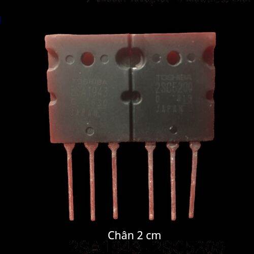 Cặp sò 2SA1943 và 2SC5200 tháo máy loại tốt