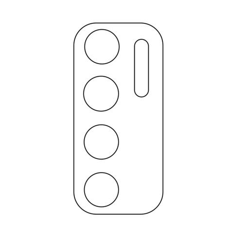 Cụm kính camera Vsmart Live 4