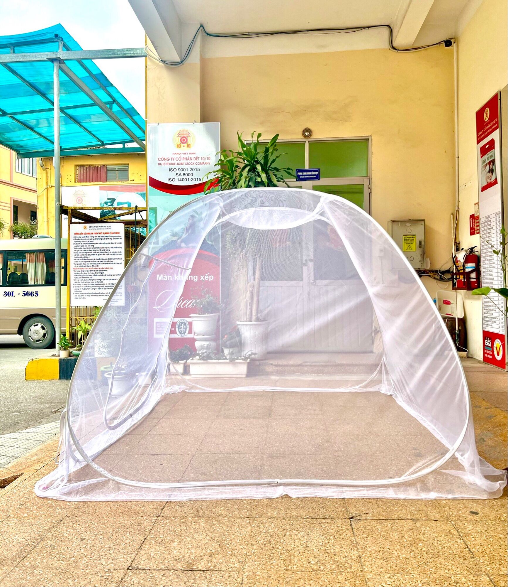 Màn bung đình rộng BLOOM 2m2