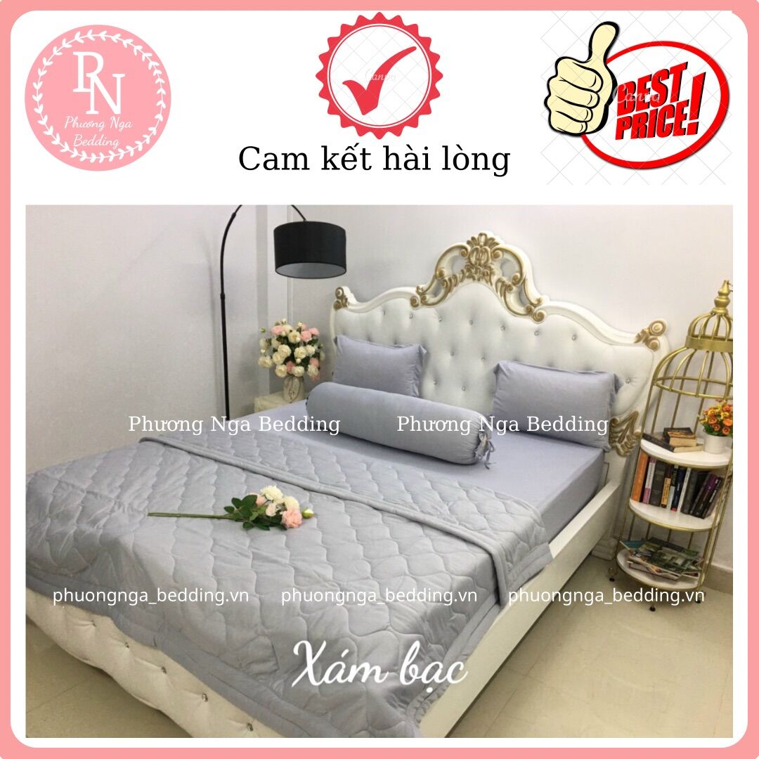 Ga lẻ thun lạnh Hàn Quốc 1 màu( không áo gối)
