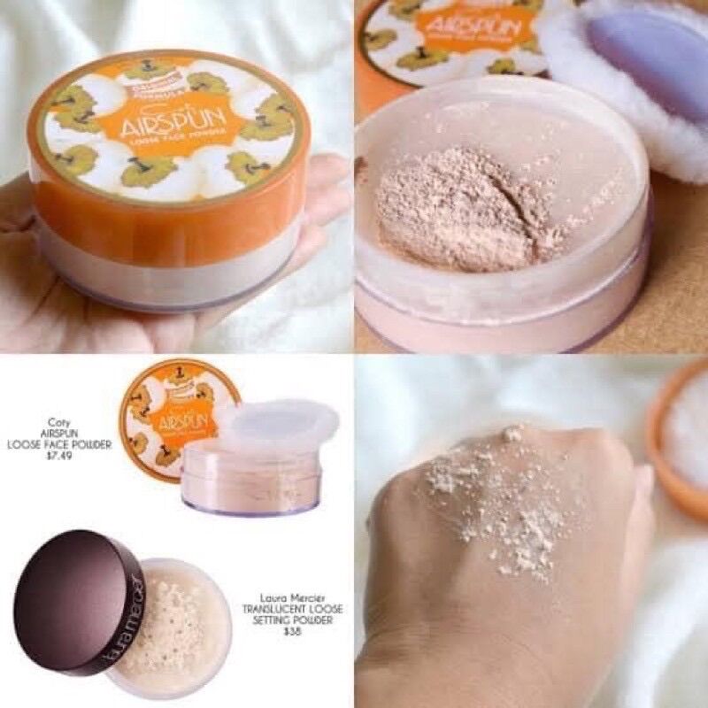 Phấn phủ Coty Airspun Loose Face Powder [AUTH BILL MỸ]