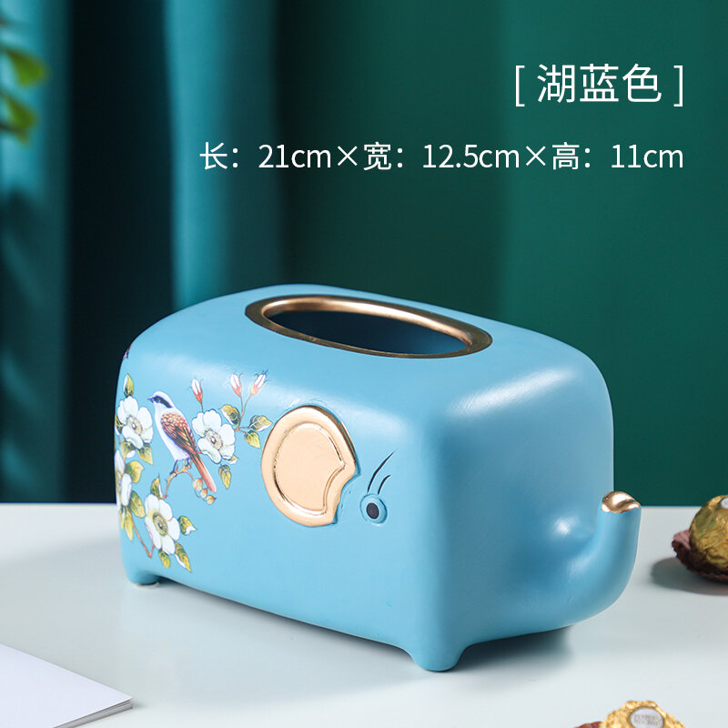 Hộp Khăn Giấy Gốm Sứ Bắc Âu Sáng Tạo Đồ Trang Trí Phòng Ăn Phòng Khách Hiện Đại Kiểu Châu Âu Gia Dụng Sang Trọng Nhẹ Nhàng Hộp Đựng Đồ Để Bàn
