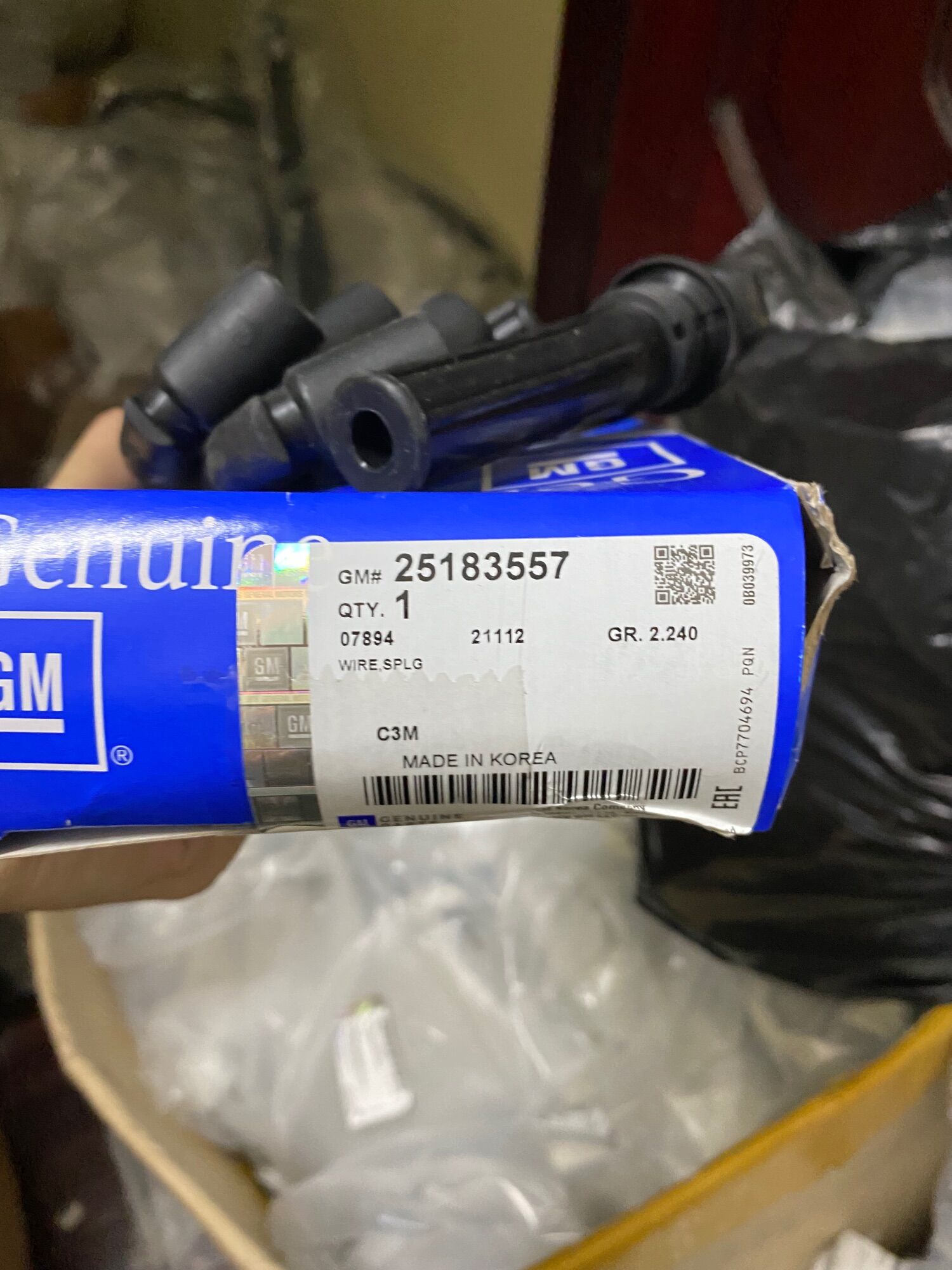 Dây cao áp(Spark) Matiz 4 xịn Gm:25183557
