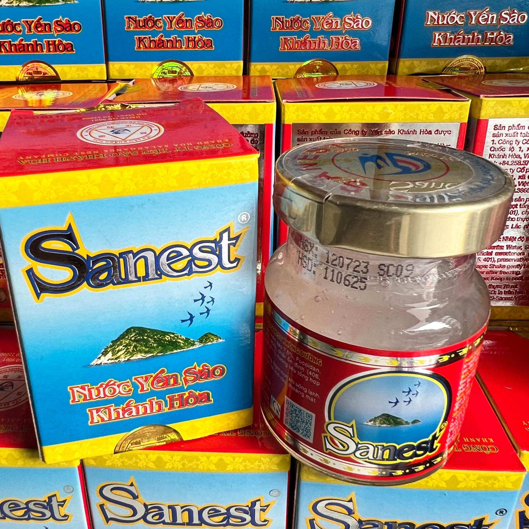 nước yến sào Sanest 70ml 10 lọ