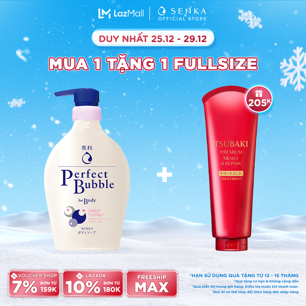 Sữa tắm dưỡng ẩm Hương Hoa Hồng & Đinh Hương SENKA PERFECT BUBBLE FOR BODY SWEET FLORAL N 500ML