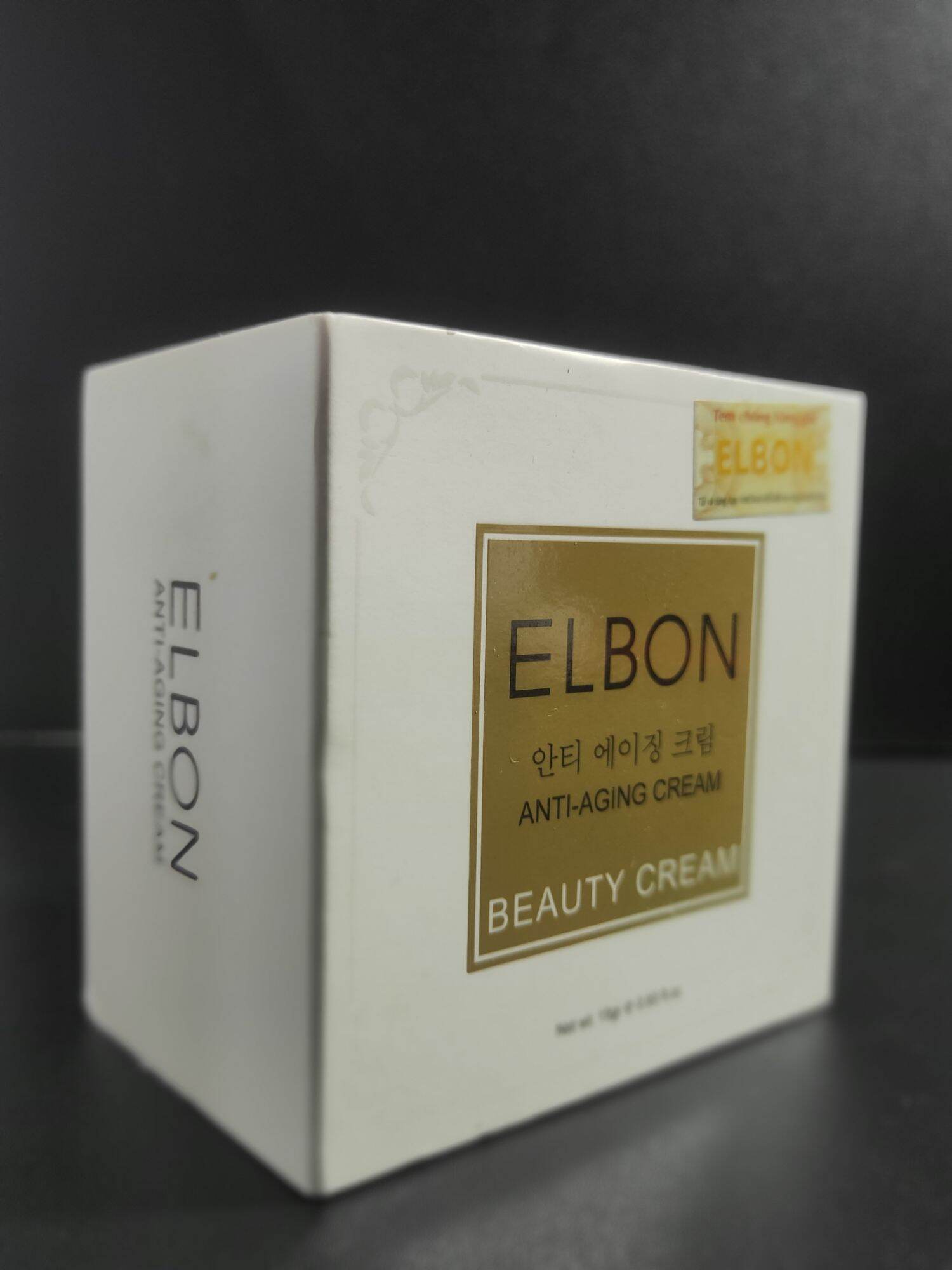 Kem Dưỡng Trắng Da Ngừa Lão Hóa Elbon Collagen Sâm Nhung Ngọc Trai