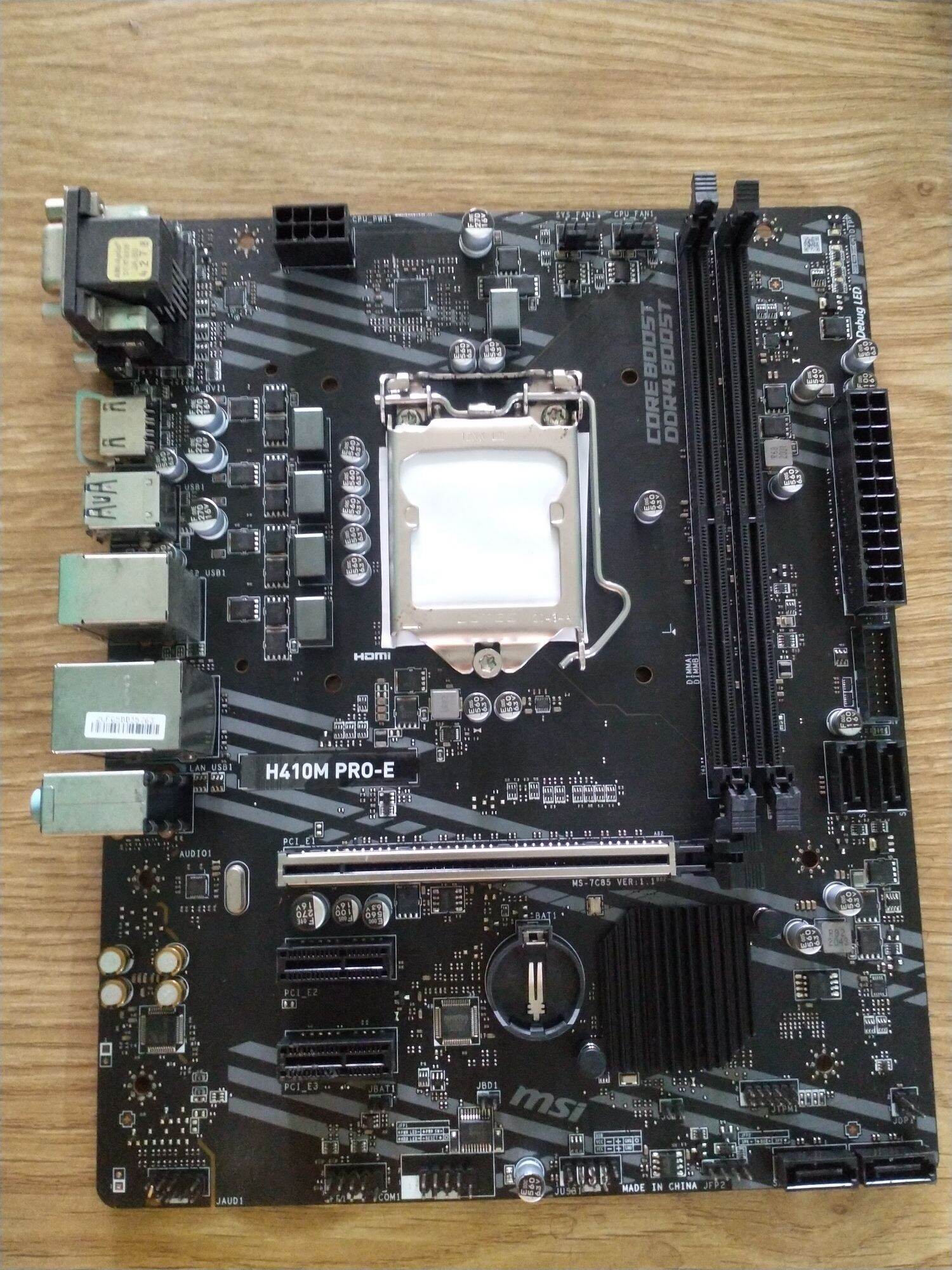 mainboard MSI h410 M-A PRO và h410M PRO -E