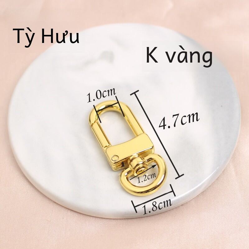 Phụ Kiện Phần Cứng Khóa Móc Kim Loại Có Thể Tháo Rời Cho Túi LV Vai Dây Đeo Vai Khóa Thắt Lưng Túi K
