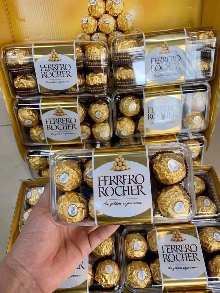 Nhập RAISINGSTAR18, giảm 30k cho đơn 99kKẸO SOCOLA FERRERO ROCHER ĐỨC HÀNG