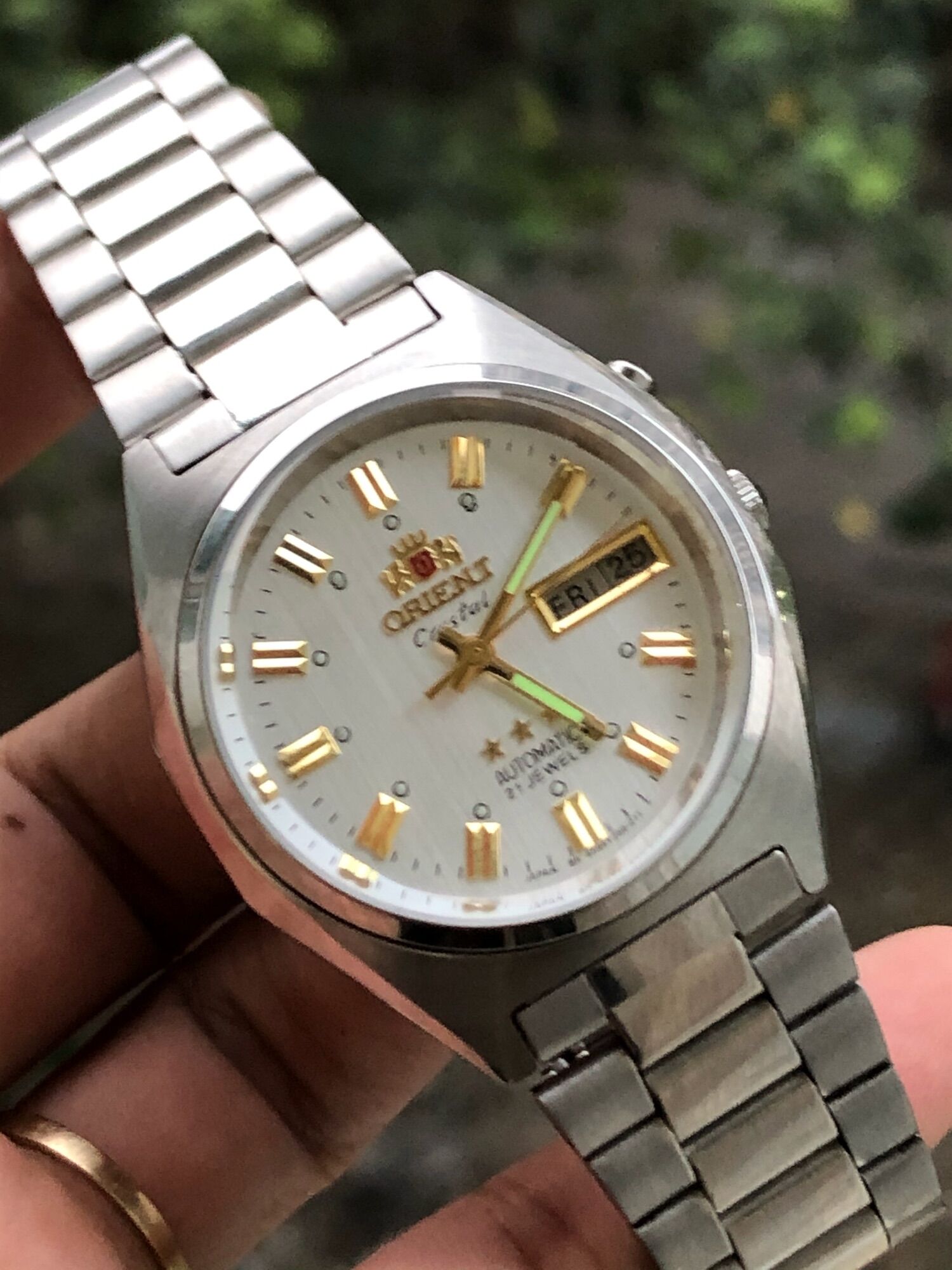 Đồng hồ orient 3 sao cơ tự động