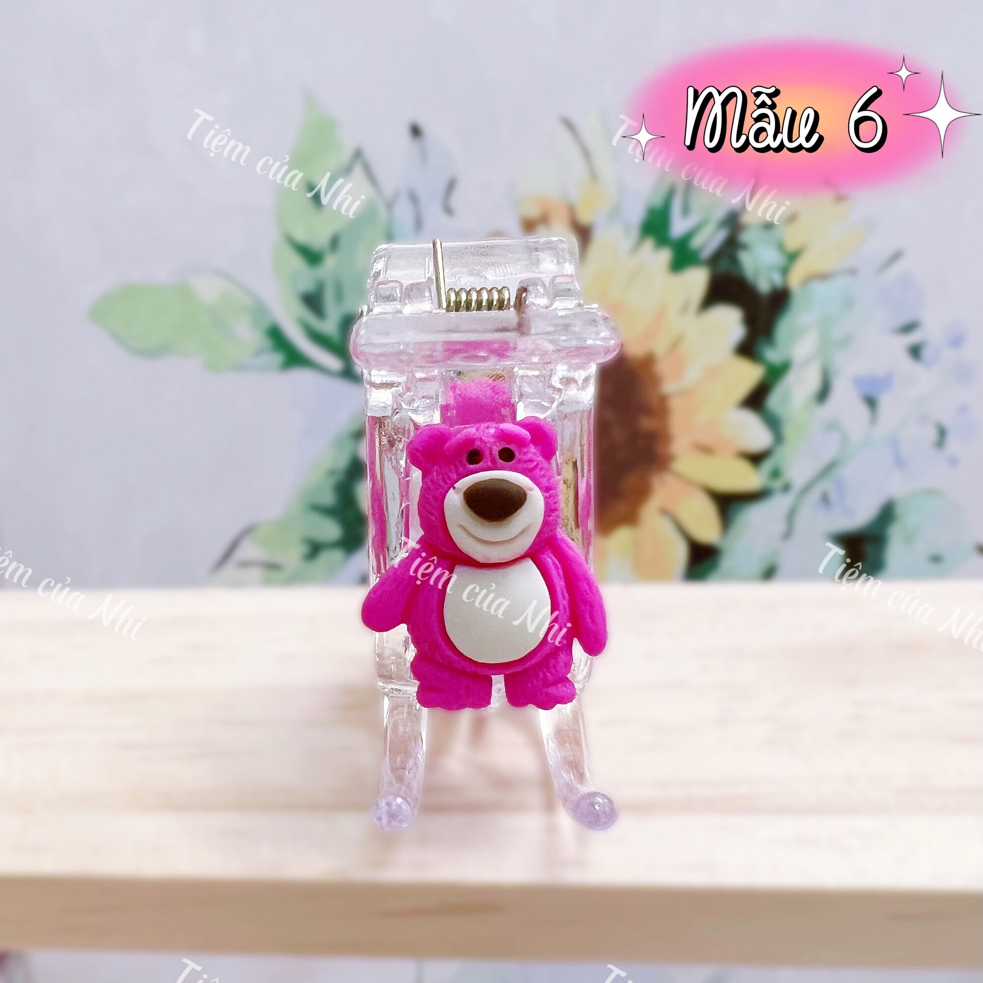 KẸP CÀNG CUA 3 RĂNG GẤU DÂU LOTSO