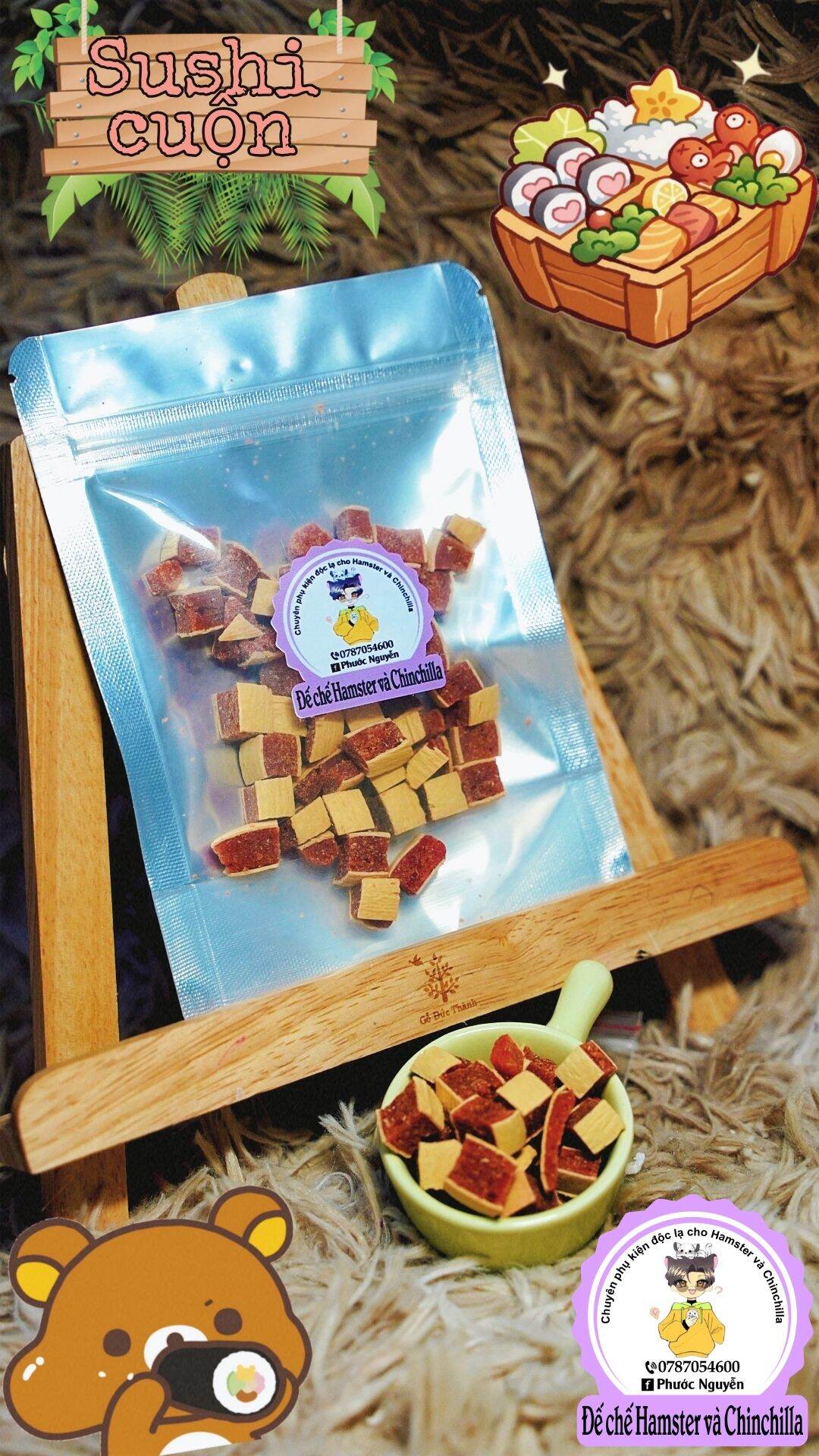 Sushi ăn dặm cho Hamster