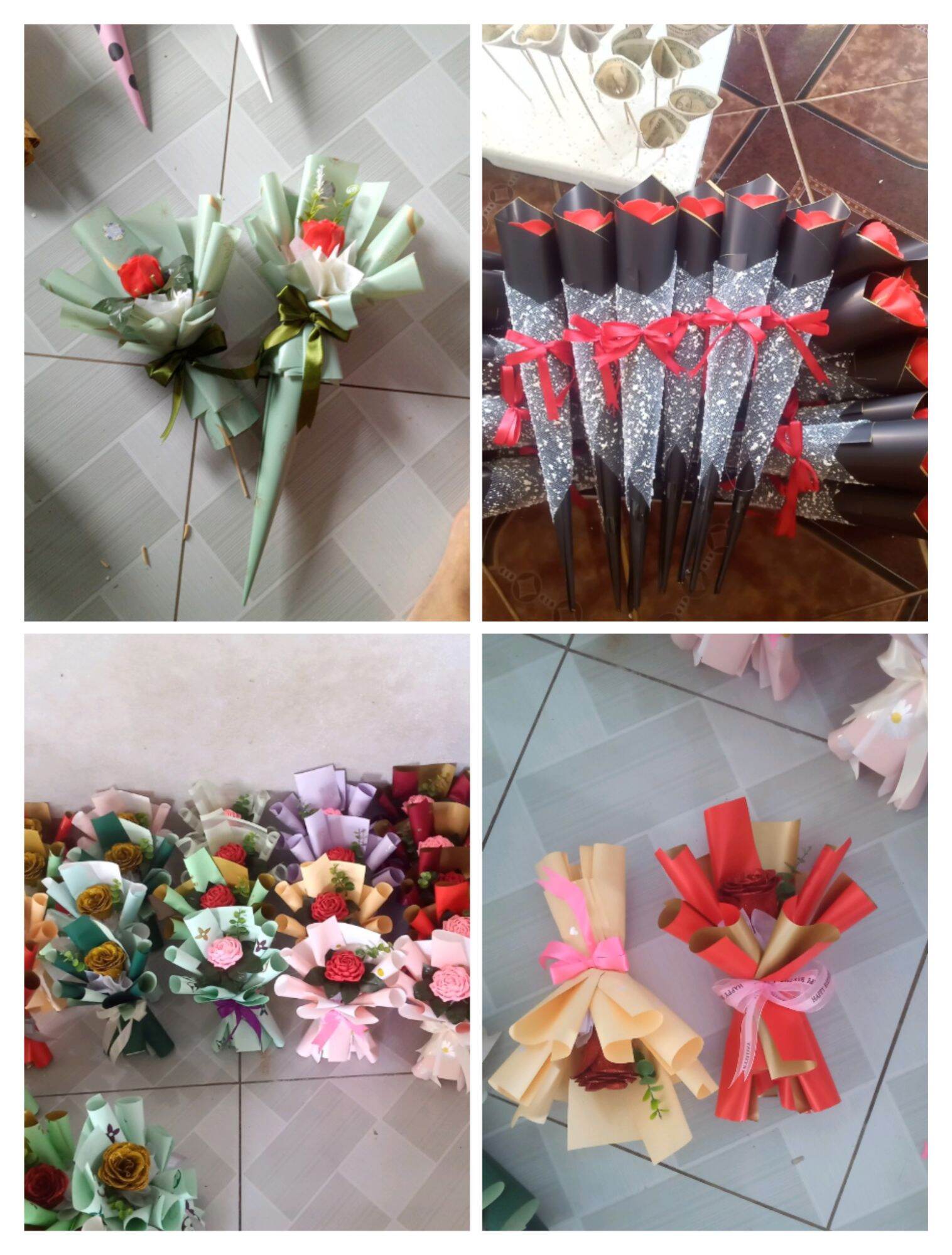 hoa sáp bó một bông