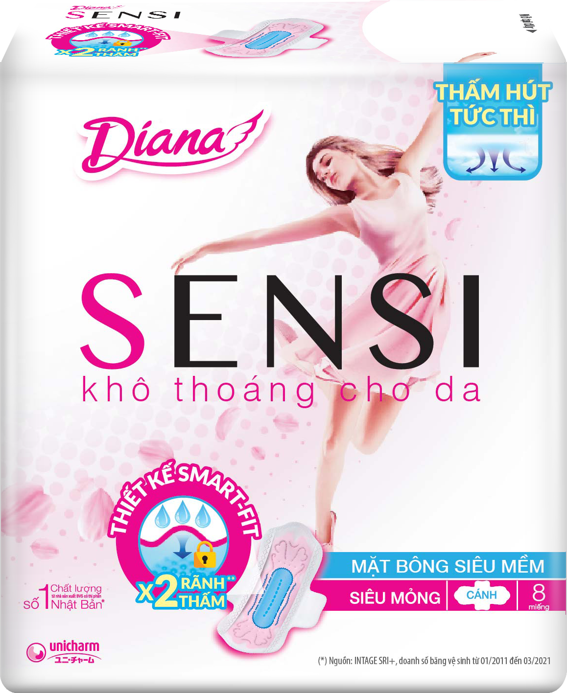 BVS Diana SENSI CÁNH 8M