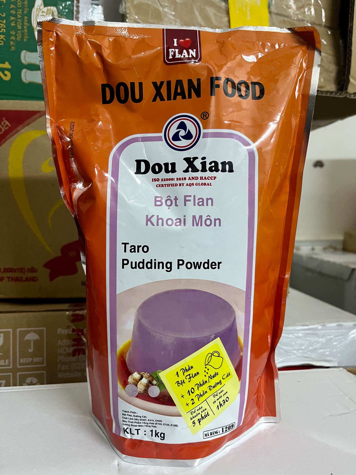 Pudding Khoai Môn gói 1KG