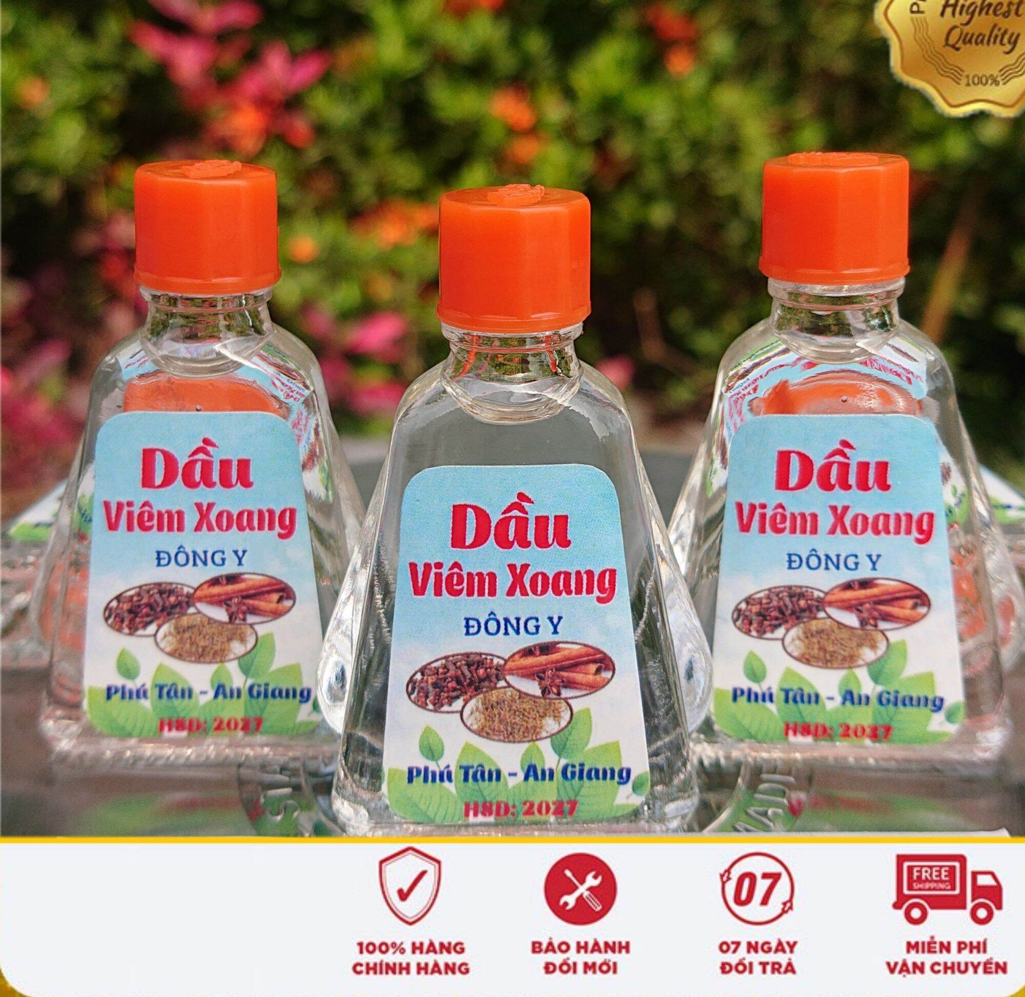 Combo 5chai Dầu Viêm Xoang ,Nhức Mỏi Gia Truyền 7ml nước trắng