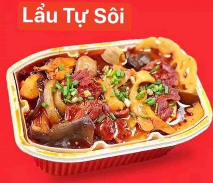 Lẩu tự sôi Panda bò viên