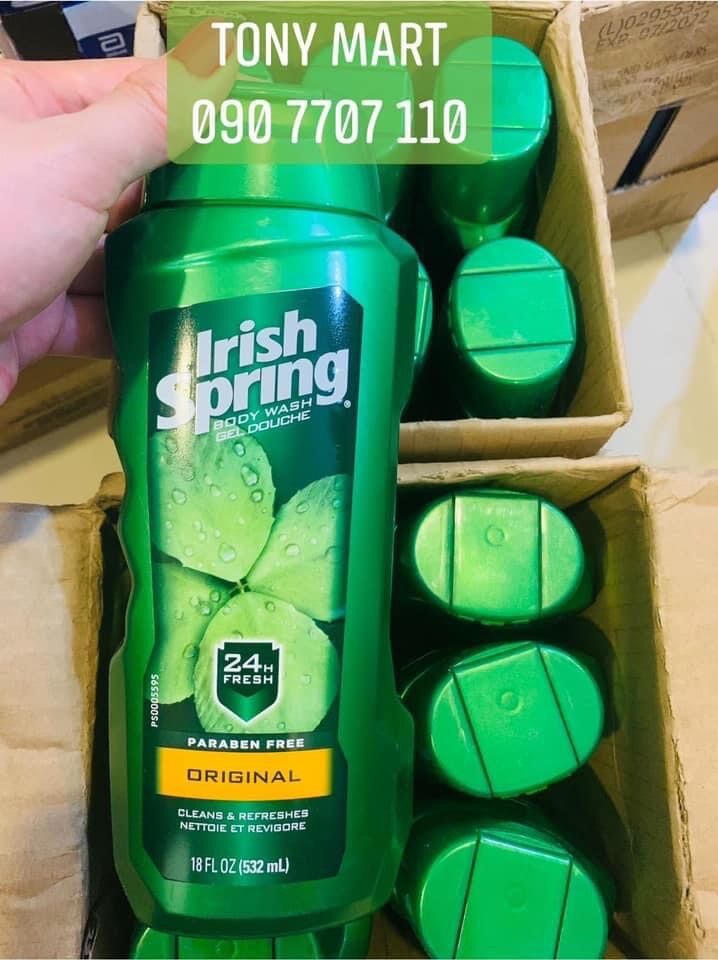 Sữa tắm nam irish spring 532ml
