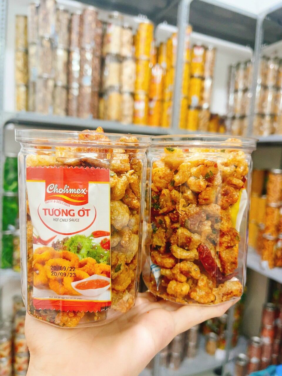 Tóp Mỡ Sấy Mắm Hành Hũ 180g