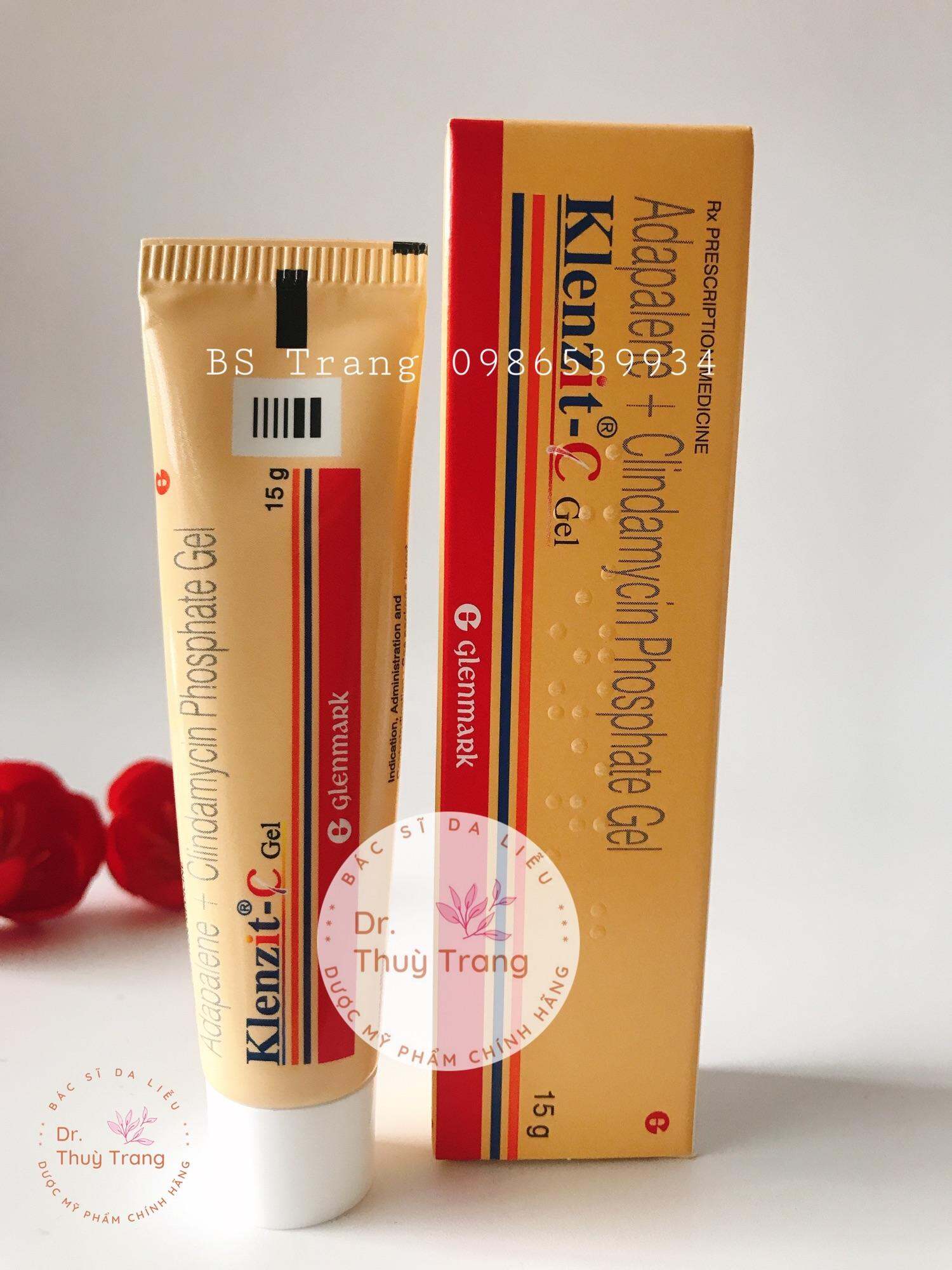 KLENZIT C gel 15g giảm mụn viêm, mụn trứng cá
