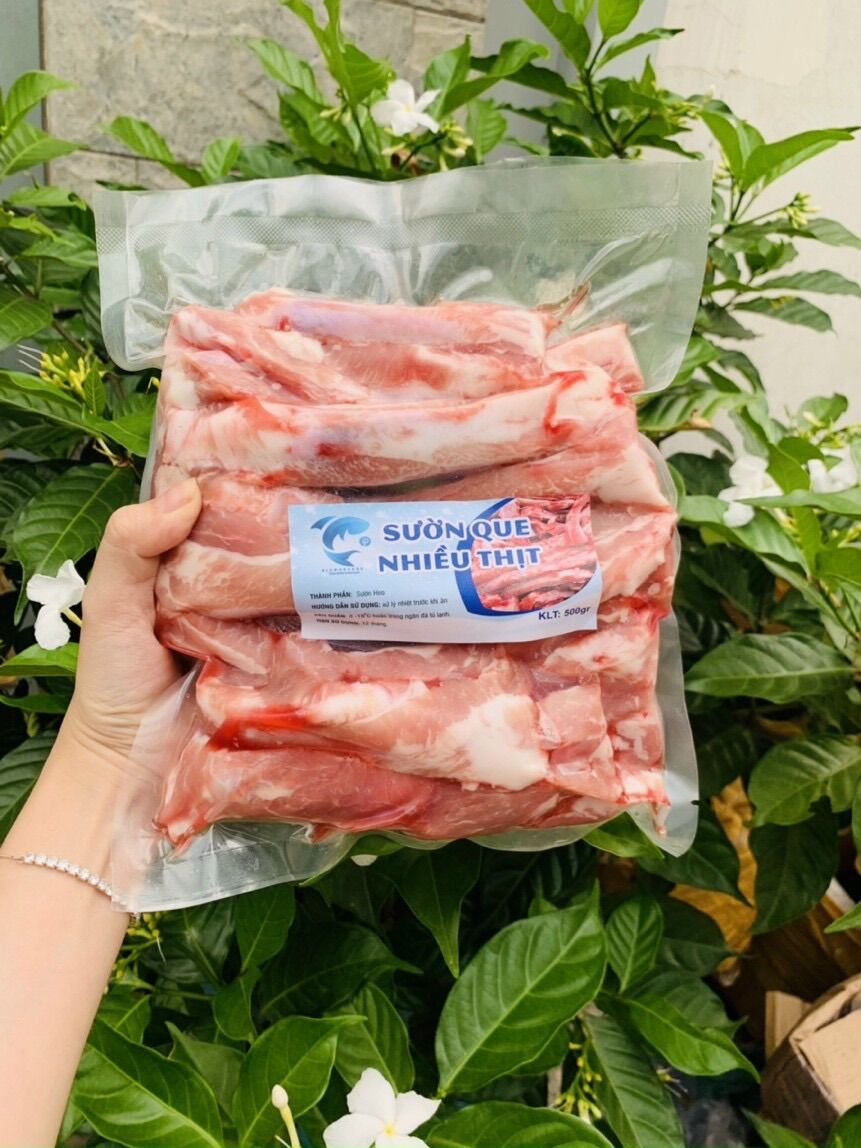 [ PHÚ NHUẬN]🍃🍃 SƯỜN QUE NHIỀU THỊT 1 KG