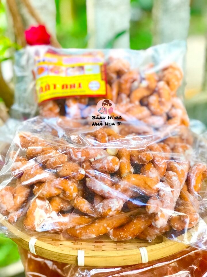 Bánh quẩy neo thơm giòn
