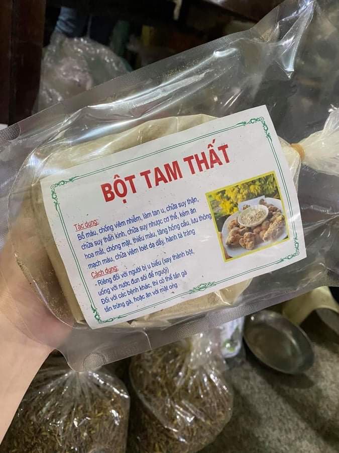 Tam thất 100g
