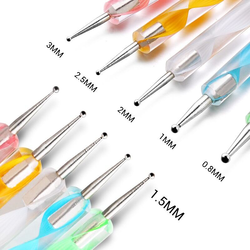 SET 5 CỌ CHẤM BI TRANG TRÍ MÓNG