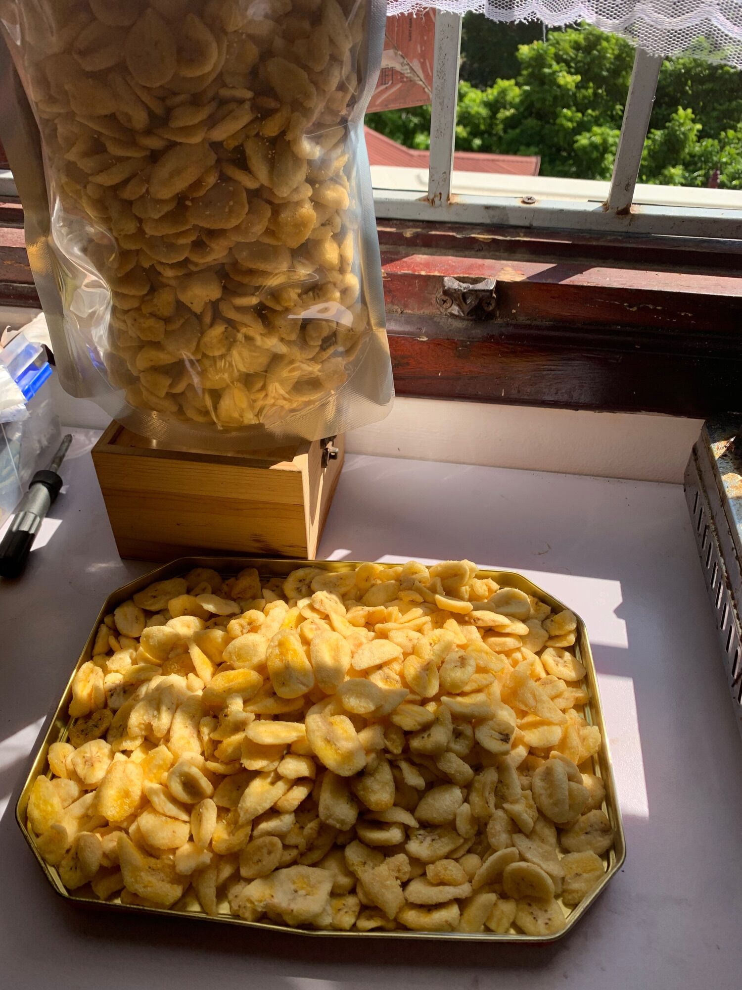 Chuối sấy giòn 1kg