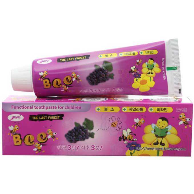 KEM ĐÁNH RĂNG TRẺ EM HƯƠNG NHO 90g