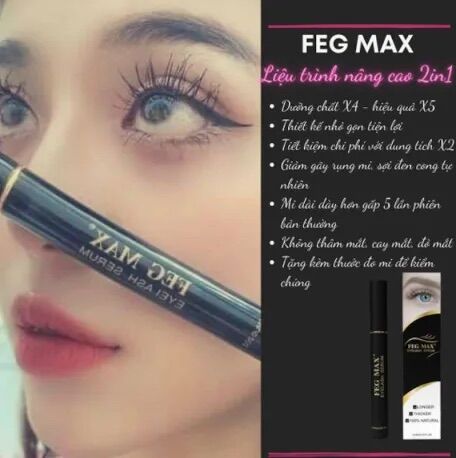 Dưỡng mi EFG max - hiệu quả x5 lần