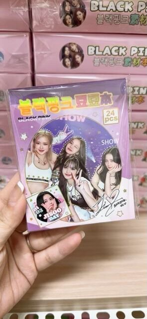 Sổ Hình Dán Sticker BLACKPINK Trang Trí