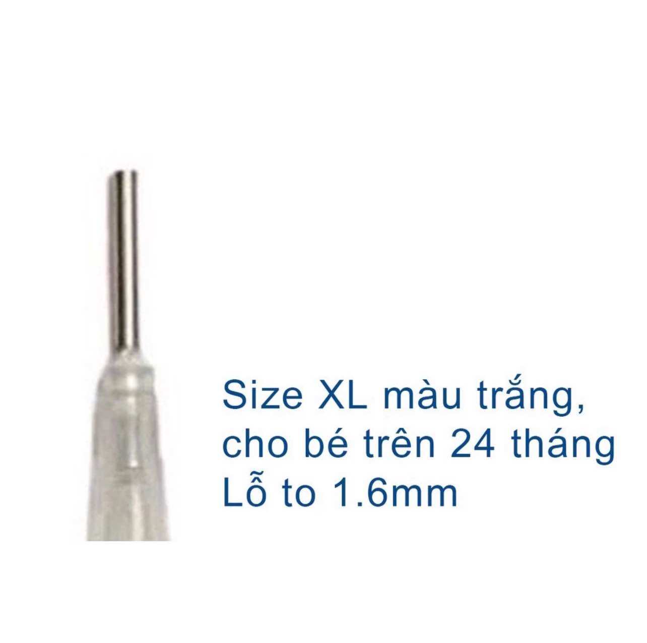 Dụng cụ đục/bấm/dập lỗ núm ti/ty giúp sữa chảy thuận lợi hơn núm silicon