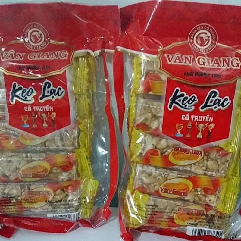 Gói kẹo lạc Vân Giang 170g
