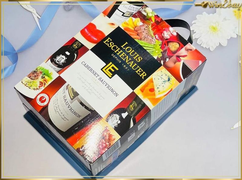 Vang đỏ Pháp Louis Eschenauer 3L 5L