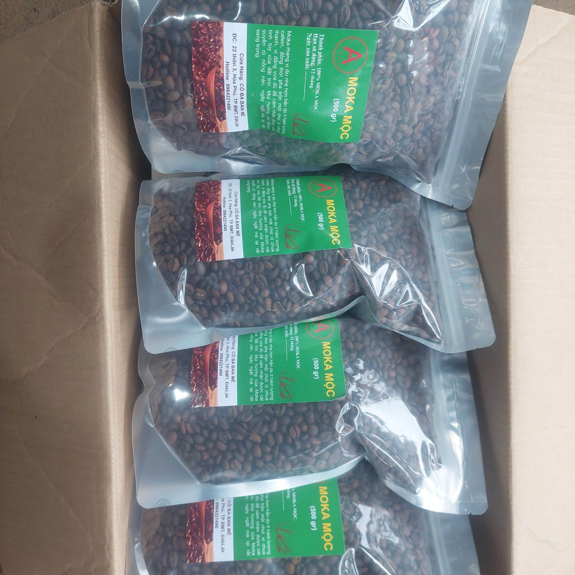5kg Cafe Robusta nguyên chất Ban Mê Thuột