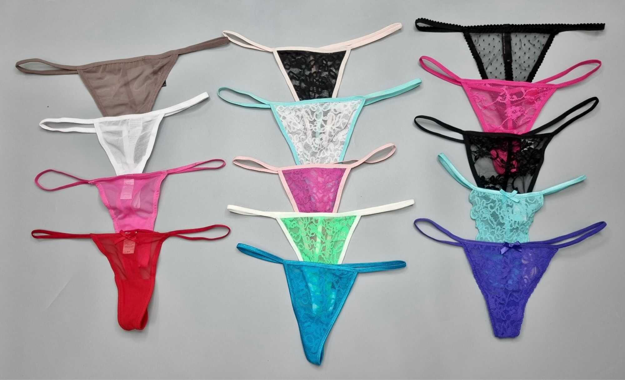 (CÓ BIGSIZE) Set 5 Lọt khe dây mảnh nhuyễn, G-string, T-string