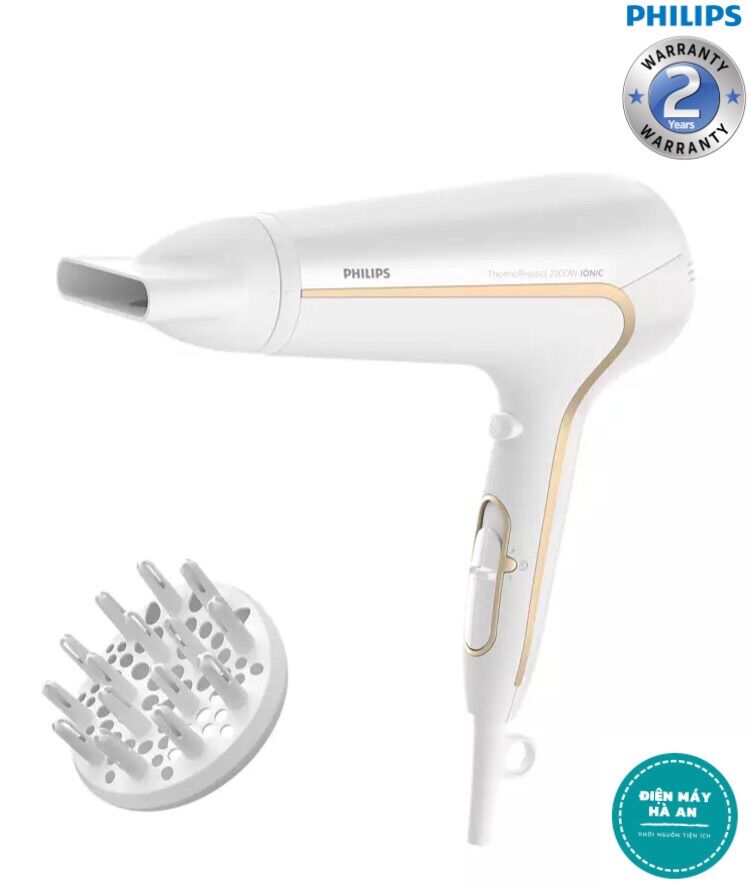 Máy sấy tóc philips hp8232 mã thay thế bhd500 - 2200w - sấy khô nhanh ở nhiệt độ thấp - hàng chính hãng - bảo hành 24 tháng